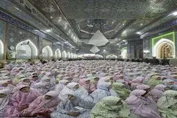 مراسم جشن تکلیف در خیمه گاه حسینی/عکس