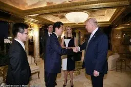 اولین دیدار دیپلماتیک ترامپ +عکس