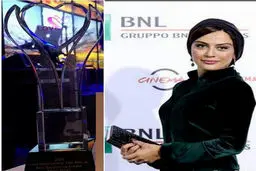 مارال فرجاد، برنده جشنواره عشق در امریکا شد/عکس