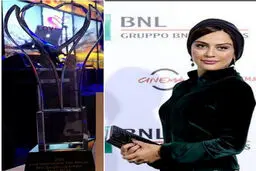 مارال فرجاد، برنده جشنواره عشق در امریکا شد/عکس