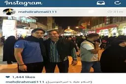 سيدمهدي رحمتي در نجف اشرف (عکس)