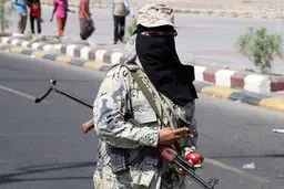 تصاویر جالب از نظامیان زن یمنی