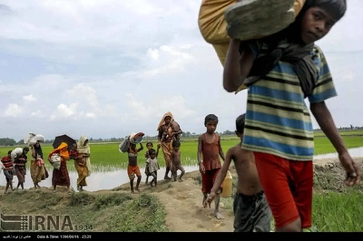 تصاویری از روزگار تلخ و سخت آوارگان روهینگیا