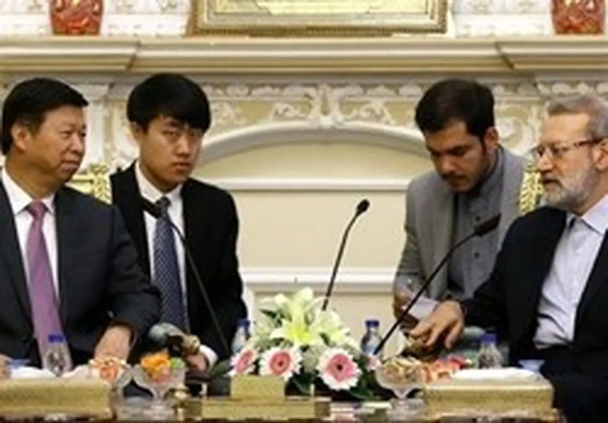 جزئیات ارتباط ایران و چین به روایت علی لاریجانی