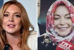 بازیگر زن جنجالی آمریکا مسلمان شد؟+ عکس