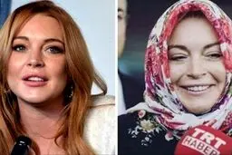 بازیگر زن جنجالی آمریکا مسلمان شد؟+ عکس