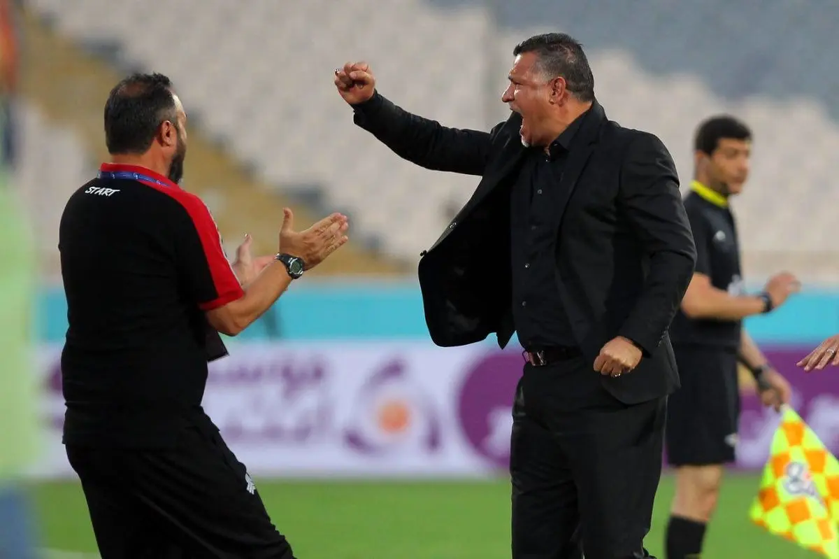 علی دایی مچ برانکو را خواباند/تصاویر