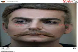 گریم جالب حامد کمیلی در یک نمایش / عکس