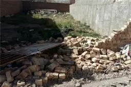 عکس/ خسارت شدید طوفان در نطنز