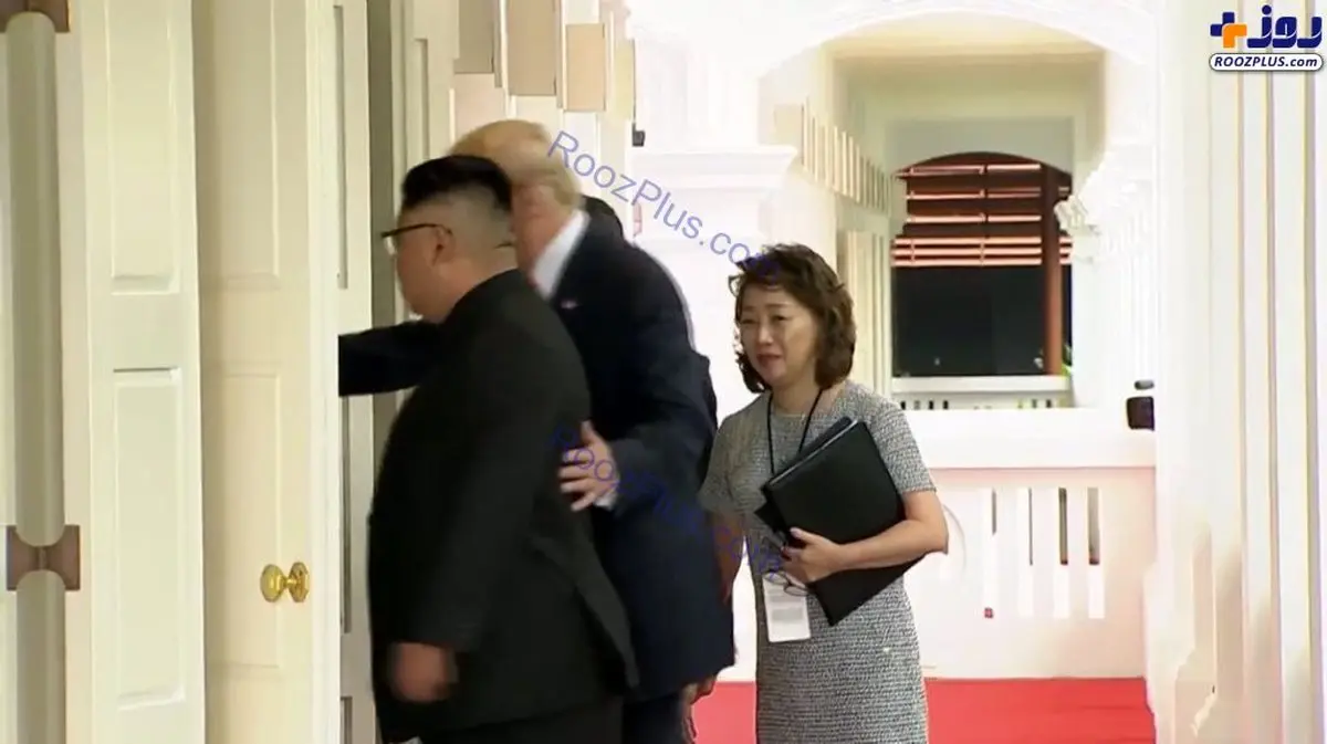 تصویری از زن پشت‌پرده مذاکرات ترامپ و اون