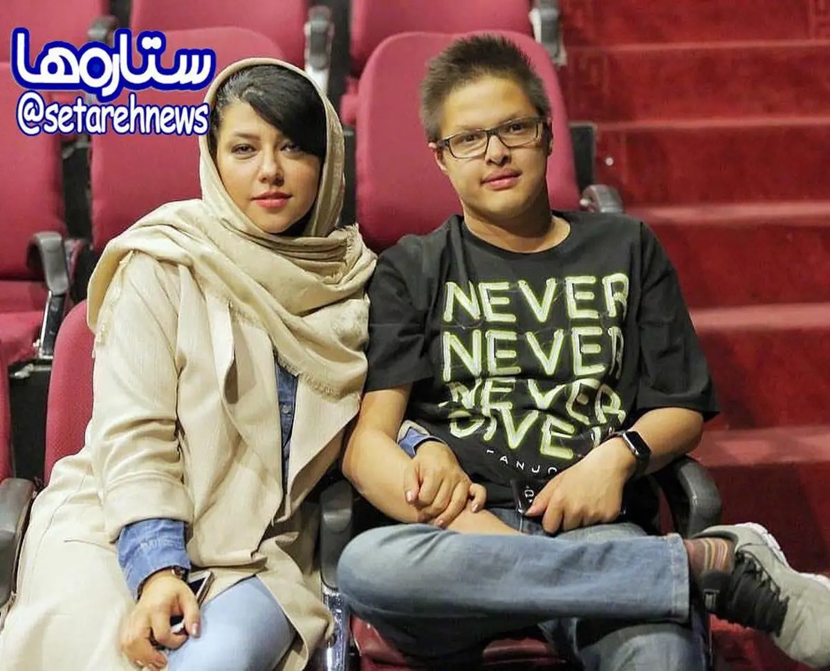 همسر و پسر شهاب حسينى در يك قاب/عکس