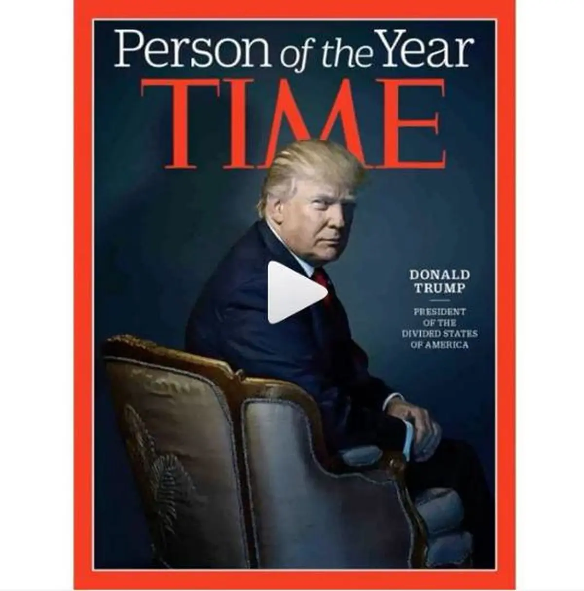 دونالد ترامپ شخصیت سال «تایم» شد