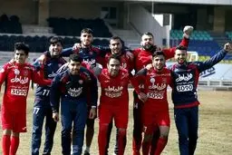 ژست فاتحانه پرسپولیسی‌ها بعد از دربی/ عکس