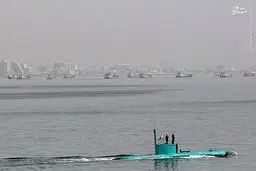 بعثت؛ مدرنترین زیردریایی ایرانی با قابلیت شلیک موشک +عکس