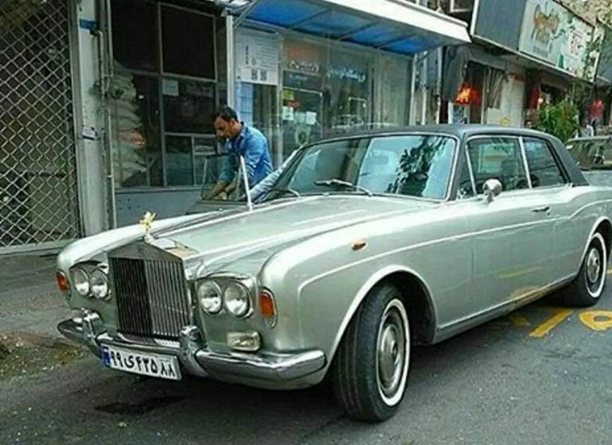 عتیقه رولز رویس در تهران / عکس