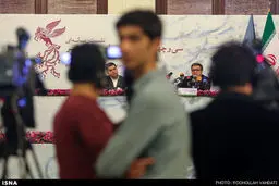 حواشی نشست خبری  جشنواره فیلم فجر/تصاویر