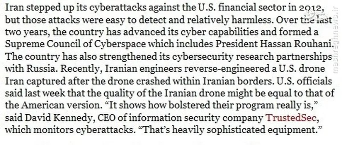 آر.کیو 170 ایرانی هم‌سطح مدل آمریکایی آن است + عکس
