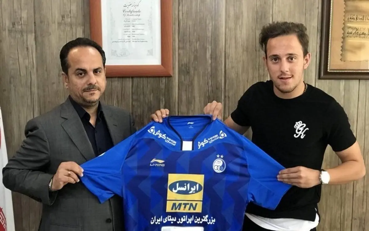 یک خرید دیگر برای استقلال تهران + عکس