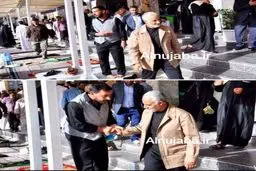 عکس | سردار سلیمانی در حرم امام حسین(ع)