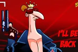 فوتبالیستی که ترمیناتور شد!/ کاریکاتور