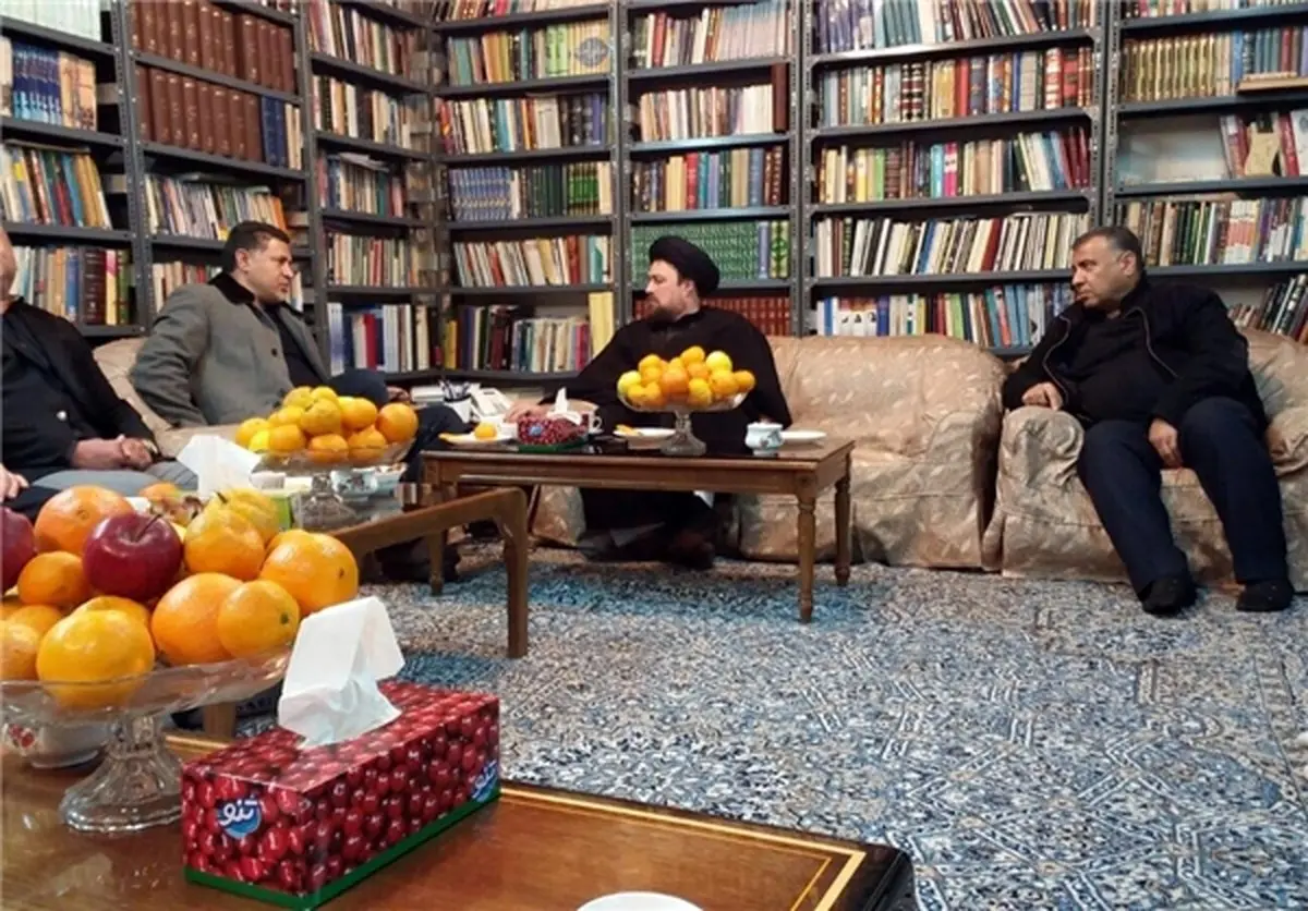 علی دایی و سیدحسن خمینی در یک قاب/عکس