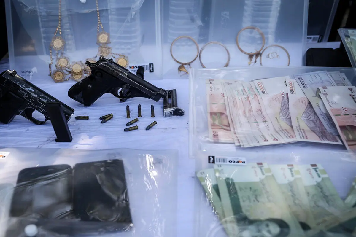 کشفیات شگفت انگیز طرح رعد پلیس از بزهکاران + عکس