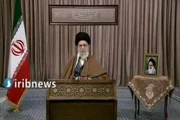 تبریک رهبر انقلاب به مناسبت عید مبعث+فیلم