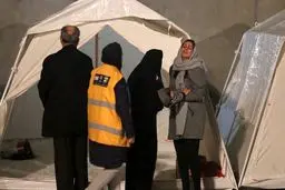 تصویری دردناک از محل حادثه ساختمان پلاسکو؛ گریه‌های ناتمام