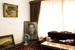 نمايي ديدني از داخل خانه استاد شهريار + عكس