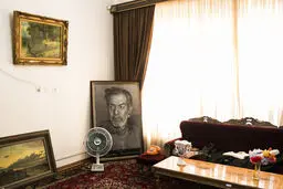 نمايي ديدني از داخل خانه استاد شهريار + عكس