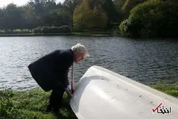 تصاویری از قایقرانی وزیر امور خارجه انگلیس