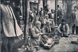 عکسی جالب از جگرکی های عصر قاجار