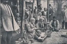 عکسی جالب از جگرکی های عصر قاجار