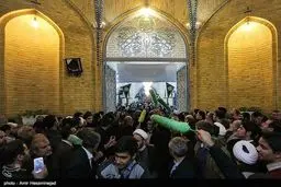 مراسم ختم آیت الله هاشمی رفسنجانی در قم/ تصاویر