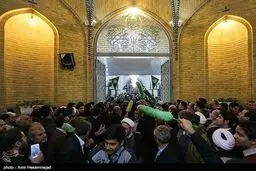 مراسم ختم آیت الله هاشمی رفسنجانی در قم/ تصاویر