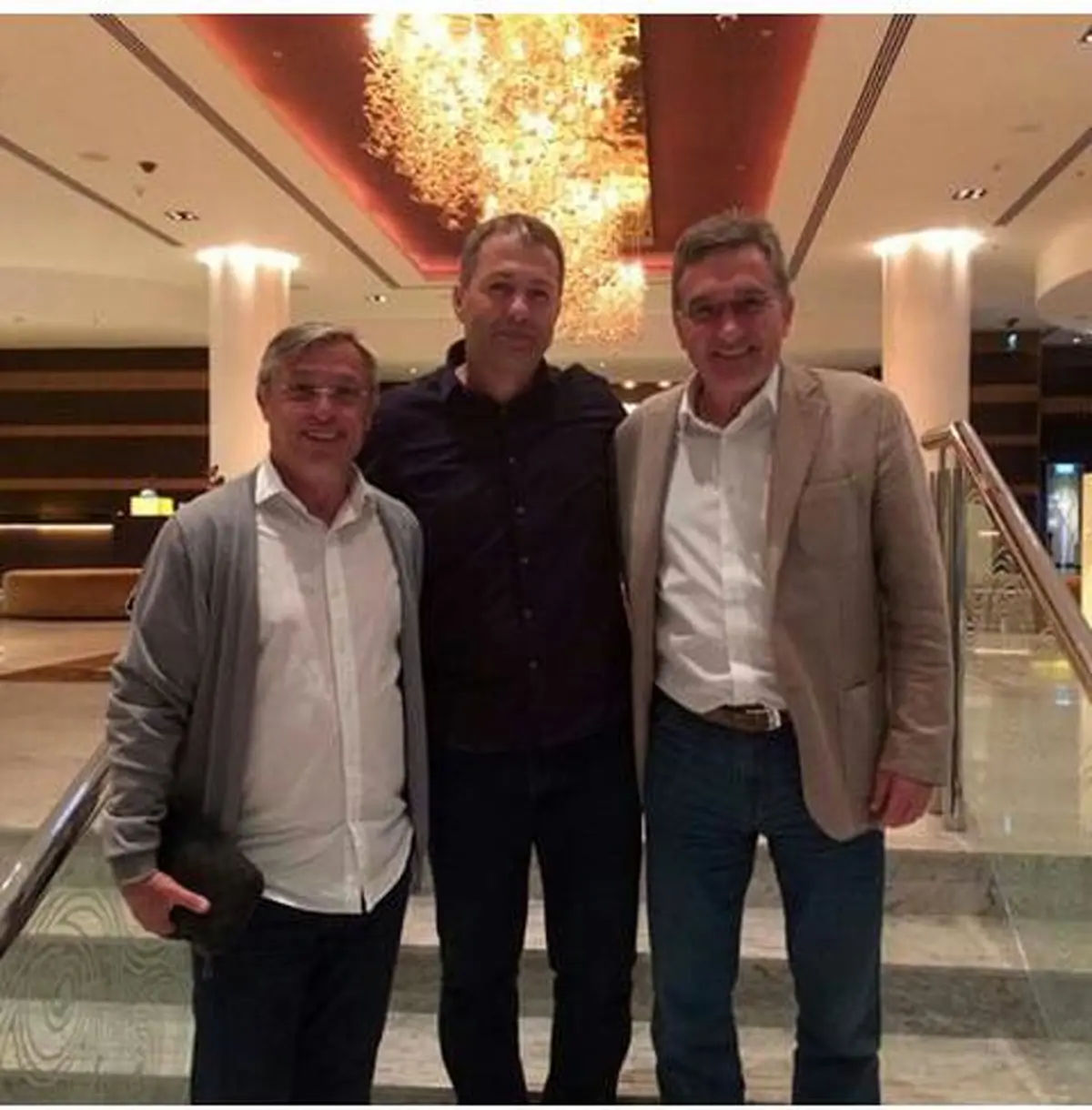 شام‌ مشترک‌ کروات‌های‌ فوتبال‌ ایران‌ د ردوحه/عکس