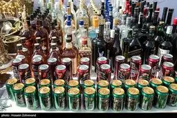 دستگیری قاچاقچیان و فروشنده‌ها مشروبات الکلی در تهران/تصاویر