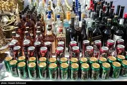دستگیری قاچاقچیان و فروشنده‌ها مشروبات الکلی در تهران/تصاویر