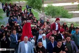 عکس/ عروسی سنتی در روستای لائین