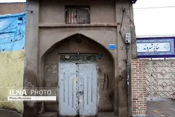 سرقت درب گرمابه تاریخی در قزوین