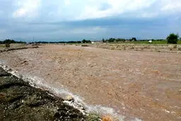 سیل در خانه کپرنشینان/تصاویر