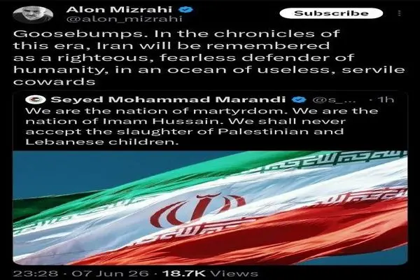 تحلیلگر اسرائیلی : حق طلبی ایران در بین ترسوهای بی‌خاصیت در یادها خواهد ماند