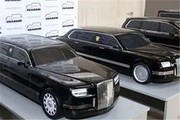 لیموزین جدید پوتین با موتور پورشه/ عکس