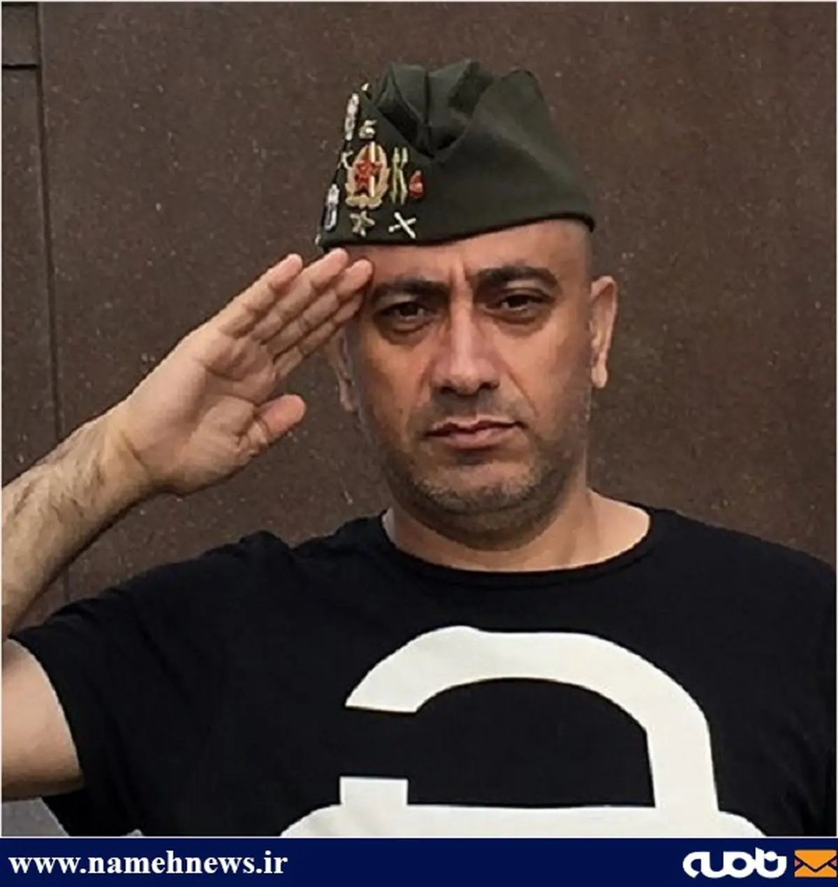 عارف لرستانی با ظاهری متفاوت در مسکو/ عکس