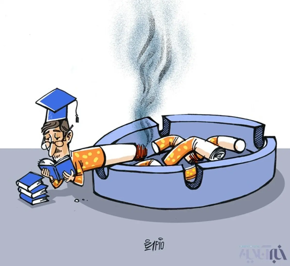 کاریکاتور/ شاهکار جدید دانشجویان پزشکی!