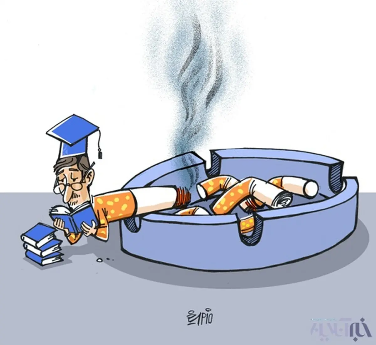 کاریکاتور/ شاهکار جدید دانشجویان پزشکی!
