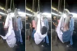 34 ساعت شکنجه کارگر نگون بخت توسط کارفرمای بی‌رحم + تصاویر