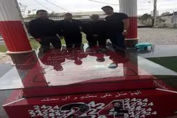 منصوریان و رحمتی بر مزار کاپیتان پرسپولیس/عکس