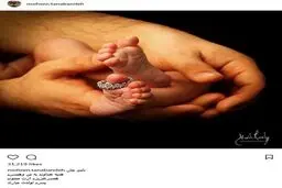 محسن تنابنده پدر شد/عکس