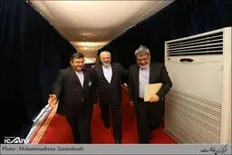 ظریف در مراسم افتتاحیه مجلس دهم/ عکس